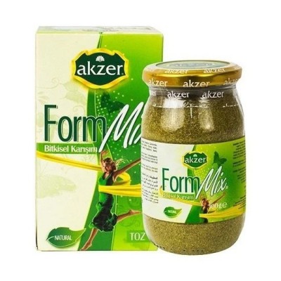 Akzer Form Mix Nar Bitkisel Karışım 120g toz şişe Akzer Form Mix Nar Bitkisel Karışım 120g toz şişe