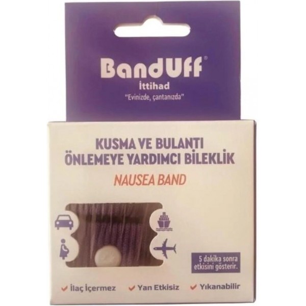 BANDUF KUSMA BULANTI ÖNLEYİCİ BİLEKLİK 1 ÇİFT
