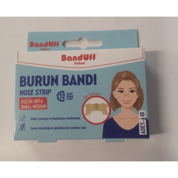 BANDUFF NIGHT BURUN BANDI SMALL/MEDİUM  10LU 