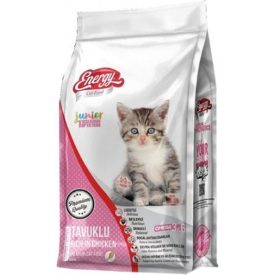 ENERGY YAVRU KEDİ KURU MAMA 3000GR TAVUKLU ENERGY YAVRU KEDİ KURU MAMA 3000GR TAVUKLU