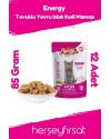 ENERGY YAVRU KEDİ POUCH YAŞ MAMASI   85GR  TAVUKLU