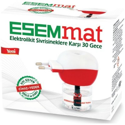 ESEMMAT KABLOSUZ ELEKTROLİKİT  SET 30 GECE ESEMMAT KABLOSUZ ELEKTROLİKİT  SET 30 GECE