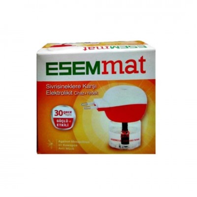 ESEMMAT KABLOSUZ ELEKTROLİKİT  SET 30 GECE ESEMMAT KABLOSUZ ELEKTROLİKİT  SET 30 GECE