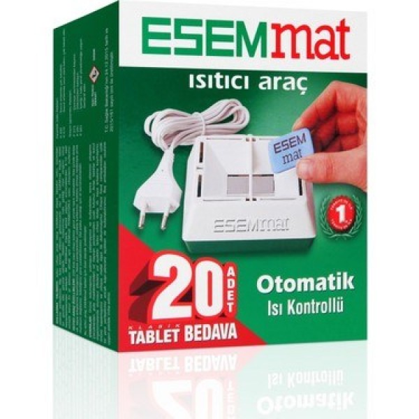 ESEMMAT KABLOSUZ OTOMATİK ISI KONTROLLÜ CİHAZ + 20 TABLET HEDİYELİ 