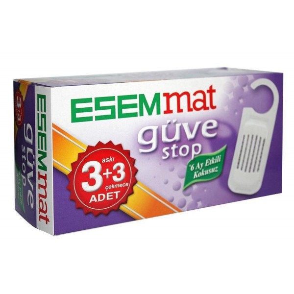 ESEMMAT GÜVE STOP (3 ASKI+3 ÇEKMECE)