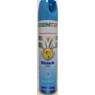 ESEMMAT SİNEK  SPREY  KOKUSUZ   300 ML ESEMMAT SİNEK  SPREY  KOKUSUZ   300 ML