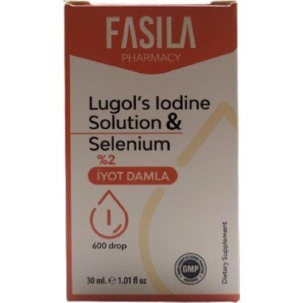 Fasila Lugol's Solution ve Selenyum Serum 30 ml