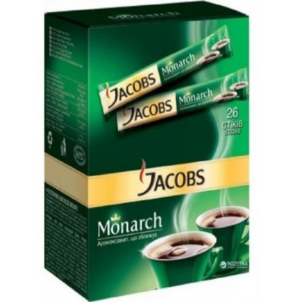 Jacobs Monarch Gold 2gr 26 sticks