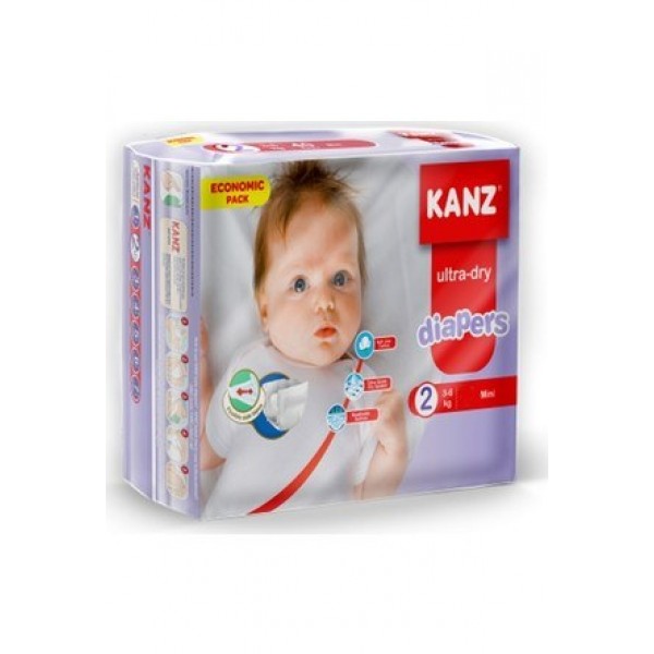 KANZ BEBEK BEZİ EKO PAKET NO: 2  40LI MİNİ 3-6KG