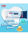 KANZ VÜCÜT TEMZİLEME HAVLUSU 50Lİ 