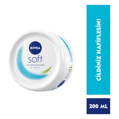 NIVEA SOFT NEMLENDİRİCİ BAKIM KREMİ 200ML NIVEA SOFT NEMLENDİRİCİ BAKIM KREMİ 200ML