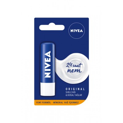 NIVEA ORJİNAL DUDAK BAKIM KREMİ 4,8G NIVEA ORJİNAL DUDAK BAKIM KREMİ 4,8G