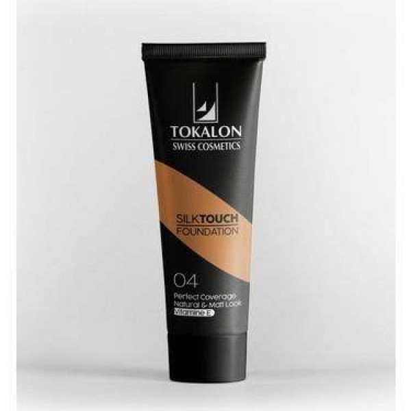 TOKALON SILKTOUCH FOUNDATION 30ML. NO:04