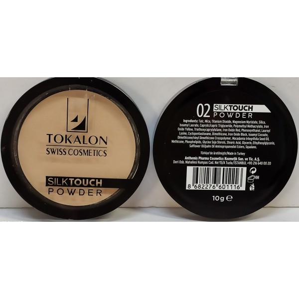 TOKALON PUDRA SİLK TOUCH 10 GR  02