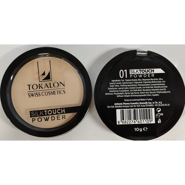 TOKALON PUDRA SİLK TOUCH 10 GR  01