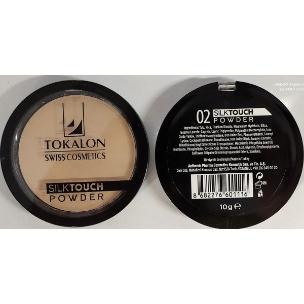 TOKALON PUDRA SİLK TOUCH 10 GR  02