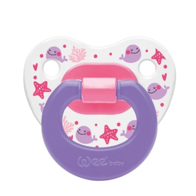 WEE BABY DESENLİ DAMAKLI EMZİK NO:2  6-18 AY  834 WEE BABY DESENLİ DAMAKLI EMZİK NO:2  6-18 AY  834