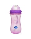 WEE BABY RENKLİ PİPETLİ BARDAK 340 ML 6+ AY  761 MAVİ