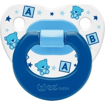 WEE BABY DESENLİ DAMAKLI EMZİK NO:2  6-18 AY  834 WEE BABY DESENLİ DAMAKLI EMZİK NO:2  6-18 AY  834