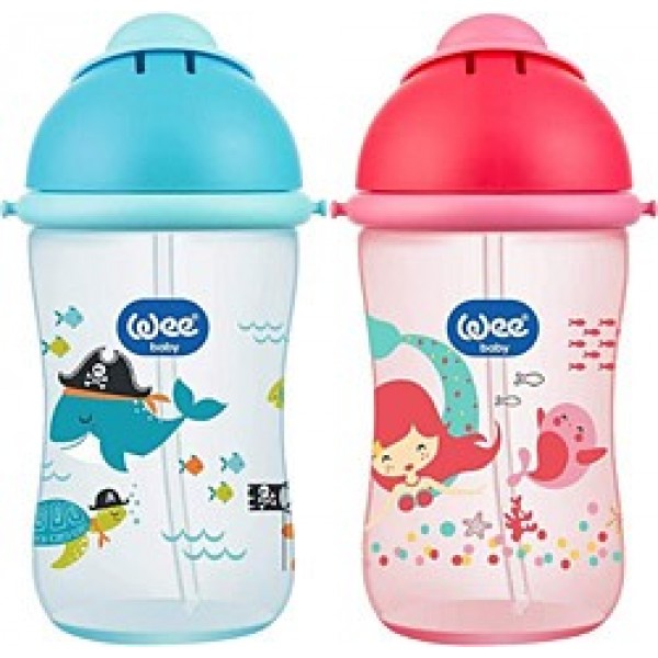 WEE BABY PİPETLİ BARDAK 380ML  6+ AY  171