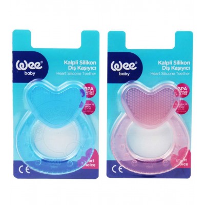 WEE BABY KALPLİ SİLİKON DİŞ KAŞIYICI  912 WEE BABY KALPLİ SİLİKON DİŞ KAŞIYICI  912