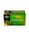 AKZER  Premium BİTKİ ÇAYI YEŞİL LİMONLU ÇAY 20 Lİ 30GR