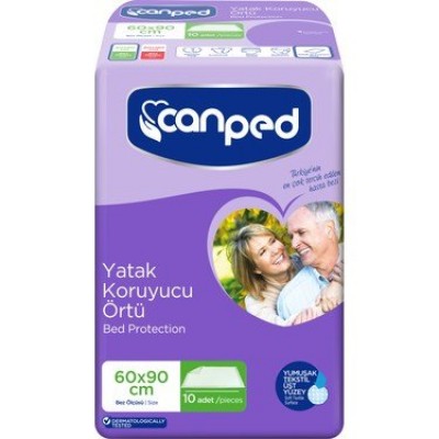 CANPED YATAK KORUYUCU ÖRTÜ 60*90CM 10LU CANPED YATAK KORUYUCU ÖRTÜ 60*90CM 10LU