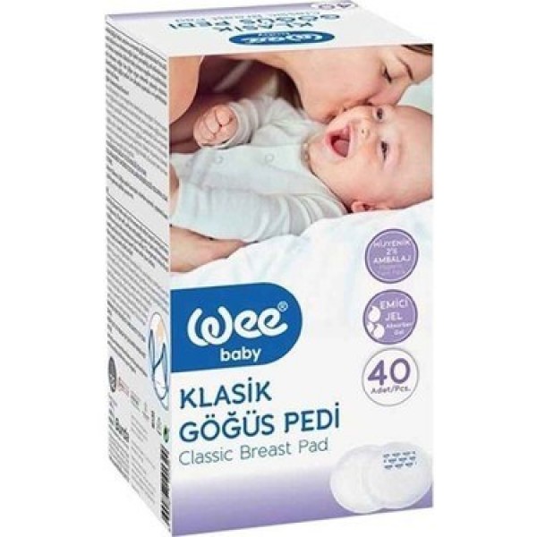 WEE BABY KLASİK GÖĞÜS PEDİ 40 LI  132