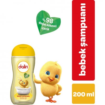 DALİN BEBEK ŞAMPUANI 200ML DALİN BEBEK ŞAMPUANI 200ML