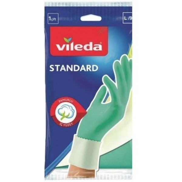 VİLEDA Standart Eldiven Latex  L BOY