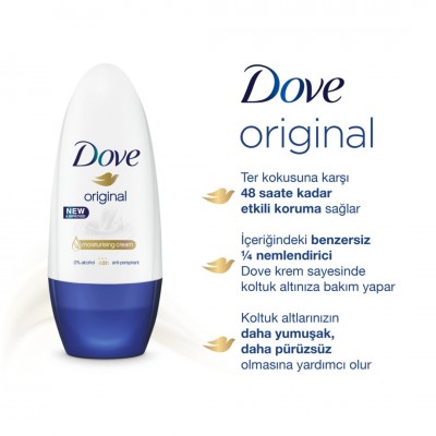 DOVE ROLL ON 50ML