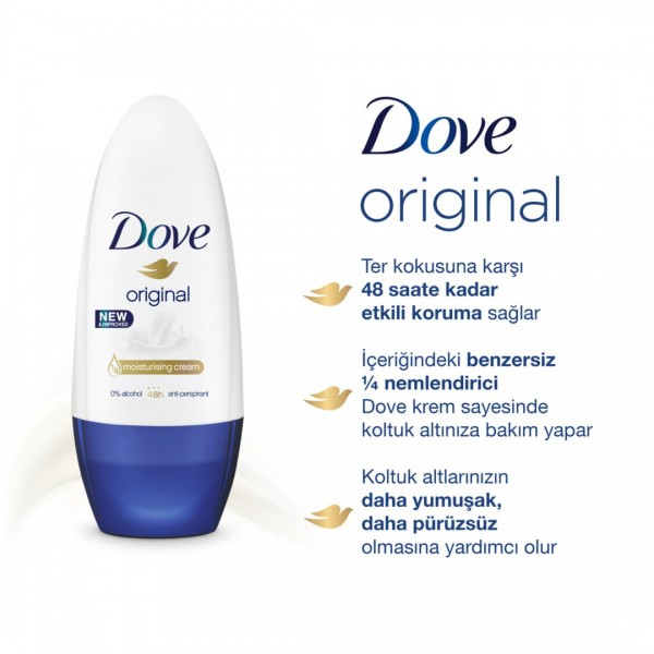 DOVE ROLL ON 50ML