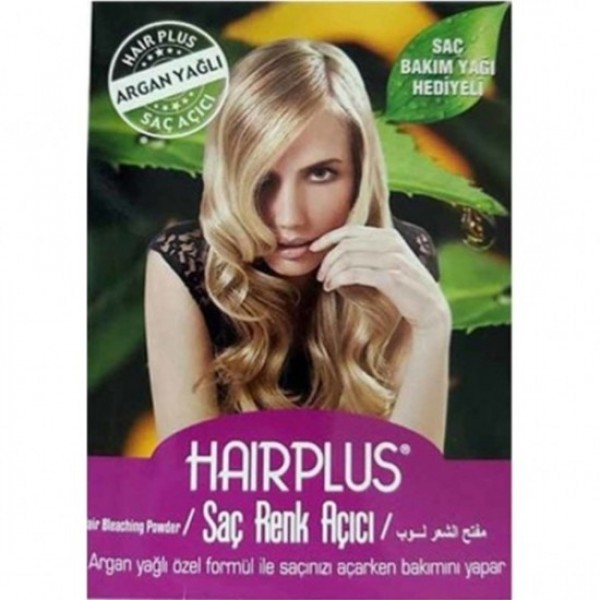 HAIRPLUS SAÇ RENK AÇICI ARGAN YAĞLI