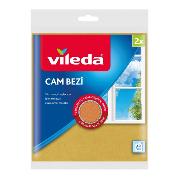 VİLEDA CAM BEZİ 2Lİ PAKET İÇİ