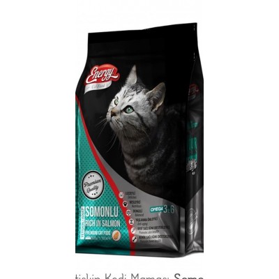 ENERGY YETİŞKİN KEDİ KURU MAMA 500GR SOMONLU ENERGY YETİŞKİN KEDİ KURU MAMA 500GR SOMONLU