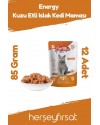 ENERGY YETİŞKİN KEDİ POUCH YAŞ MAMASI   85GR  KUZU ETLİ