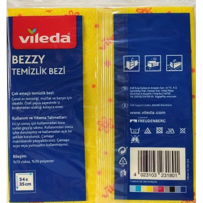 VİLEDA Bezzy Temizlik Bezi 5 Lİ