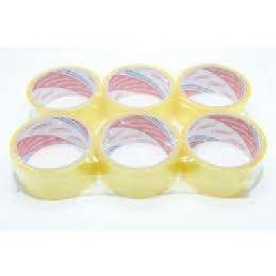 KOLİ BANTI 25 M ŞEFFAF 6 LI PAKET