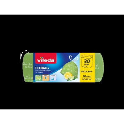 VİLEDA BÜZGÜLÜ LİMON KOKULU ÇÖP TORBASI  ORTA 15 Lİ  55*55 CM VİLEDA BÜZGÜLÜ LİMON KOKULU ÇÖP TORBASI  ORTA 15 Lİ  55*55 CM