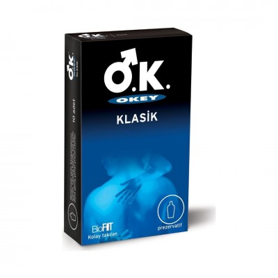 OKEY PREZERVATİF KLASİK 10 LU
