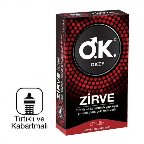 OKEY PREZERVATİF ZİRVE 10 LU