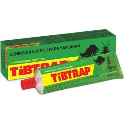 TİBTRAP ZEHİRSİZ KUVVETLİ FARE YAPIŞKANI 125ML TİBTRAP ZEHİRSİZ KUVVETLİ FARE YAPIŞKANI 125ML