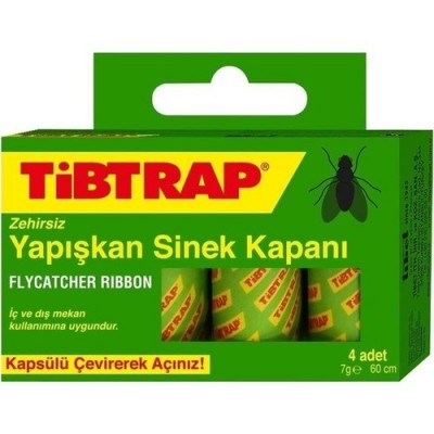 TİBTRAP ZEHİRSİZ YAPIŞKANLI SİNEK KAPANI 4 ADET PAKET İÇİ 4*9,5G TİBTRAP ZEHİRSİZ YAPIŞKANLI SİNEK KAPANI 4 ADET PAKET İÇİ 4*9,5G