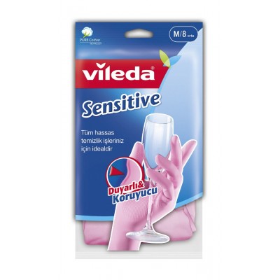 VİLEDA CANDY PİNK  ELDİVEN (Sensitive)  S/ M  / L BOYLAR
