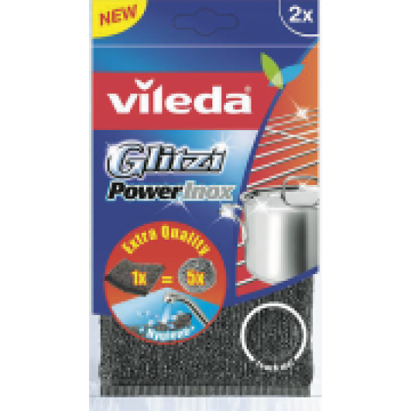 VİLEDA ÇELİK POWER SÜNGER PAD  2 Lİ