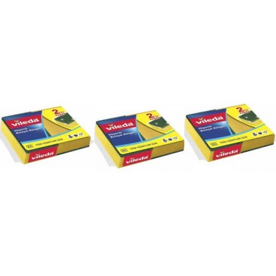 VİLEDA KLASİK YEŞİL SÜNGER DÜZ 1+1 Lİ  1*3 ADET VİLEDA KLASİK YEŞİL SÜNGER DÜZ 1+1 Lİ  1*3 ADET
