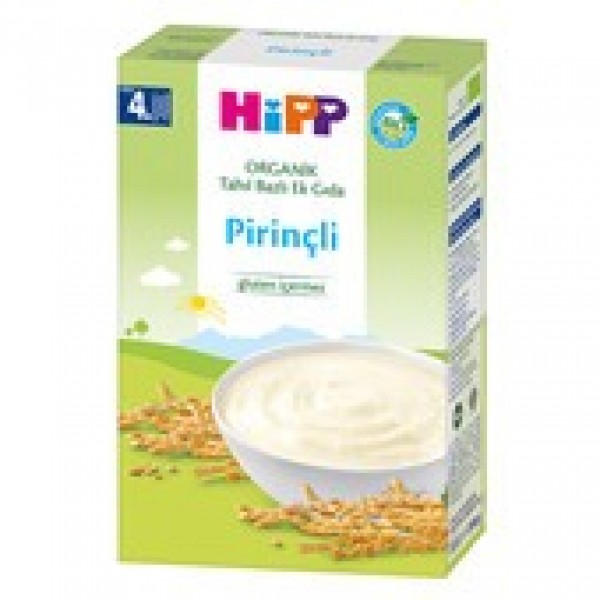 HİPP ORGANİK PİRİNÇLİ TAHIL BAZLI EK GIDA  200 GR