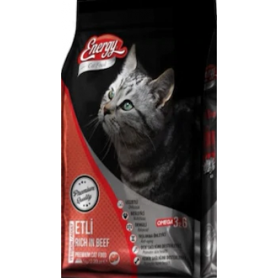 ENERGY YETİŞKİN KEDİ KURU MAMA 1000GR ETLİ ENERGY YETİŞKİN KEDİ KURU MAMA 1000GR ETLİ