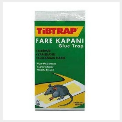 TİBTRAP FARE KAPANI 2 ADET PAKET İÇİ 15*26CM TİBTRAP FARE KAPANI 2 ADET PAKET İÇİ 15*26CM