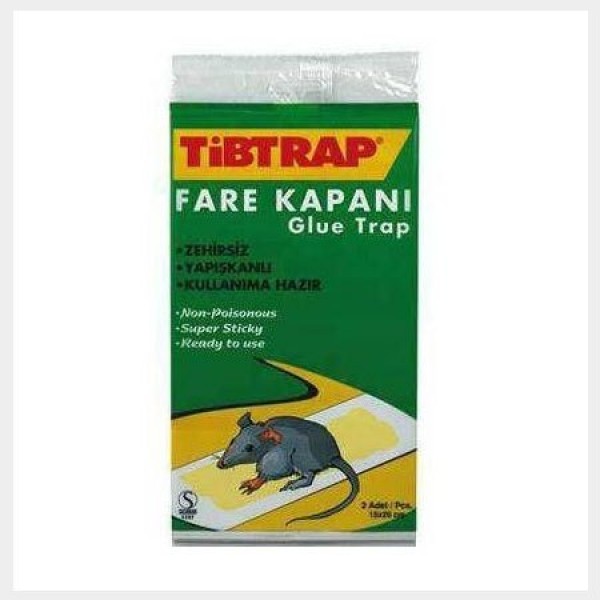 TİBTRAP FARE KAPANI 2 ADET PAKET İÇİ 15*26CM